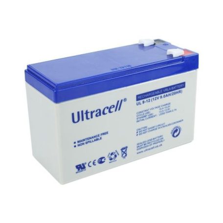 Ultracell AU-12090 12V 9Ah gondozásmentes akkumulátor (8db/karton)