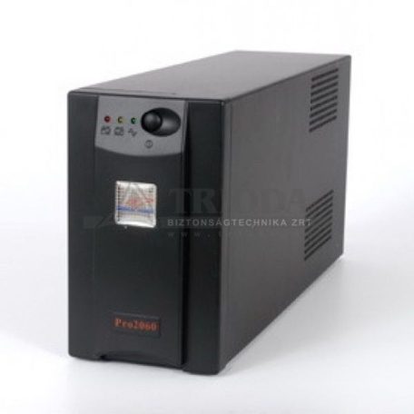 PANNONPOWER 650VA UPS szünetmentes tápegység 650VA/360W+1db 7Ah akku.