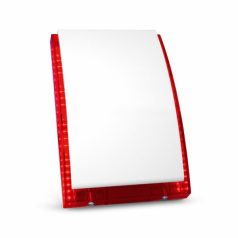   Satel SP-4006 R Kültéri hang- és fényjelző; akkumulátorral szerelt; ultrafényes LED-ek; piezo hang; műanyag burkolat