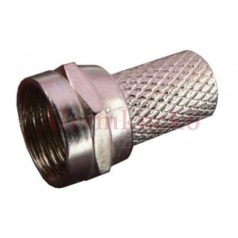 BNC F csatlakozó RG-59-re, csavaros