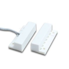   MC21CW nyitásérzékelő, felületre ragasztható, középső kábelkivezetés, fehér