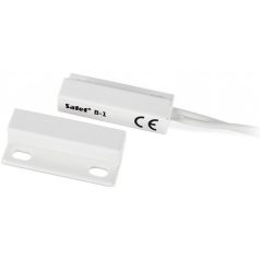   Satel B-1 Mini ragasztható mágneses nyitásérzékelő; oldalsó kábelkivezetés; fehér