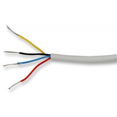 Nestron 4X0,22/100 Árnyékolt kábel; 4 db ér 0,22 mm2 keresztmetszettel; 100 fm