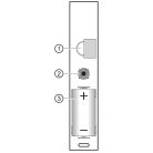 Satel AGD-100 ABAX vezeték nélküli üvegtörés-érzékelő; fehér
