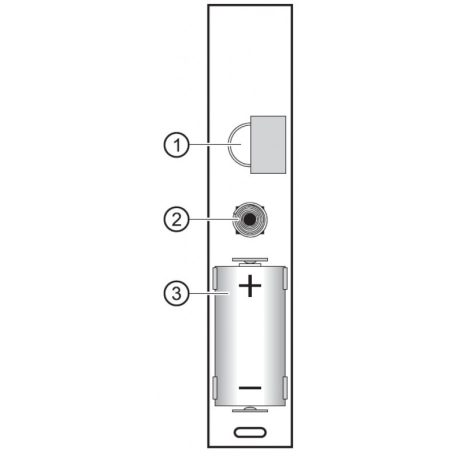 Satel AGD-100 ABAX vezeték nélküli üvegtörés-érzékelő; fehér