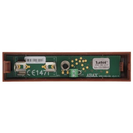 Satel AMD-100 BR ABAX vezeték nélküli mágneses nyitásérzékelő; barna