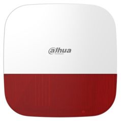   Dahua ARA13-W2(868) R Vezeték nélküli kültéri sziréna AirShield központokhoz; 110 dB; 868 MHz; 12 VDC/4x CR123A; piros