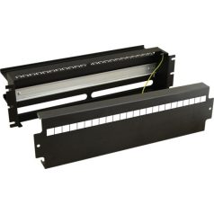   Pulsar ARADIN1 3U kismegszakító rögzítőpanel; 19" rack szekrénybe építhető; DIN sínes; 24xS