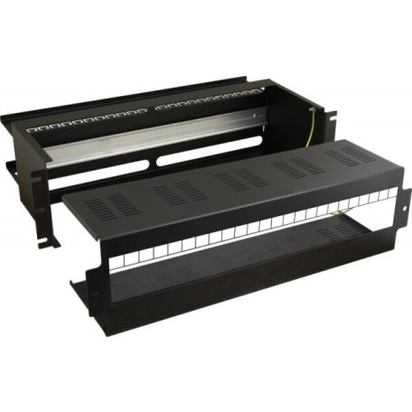 Pulsar ARADIN2 3U tárolórekesz; 19" rack szekrénybe építhető; DIN sínes; 24xS;