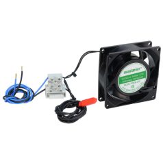   Pulsar ARAW45 Ventilátor 45°C hőmérséklet-érzékelővel; 78x78x25mm; 230VAC