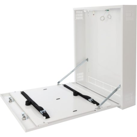 Pulsar AWO530W Függőleges zárható fali szekrény DVR/NVR eszközökhöz; max. rögzítő méret: 470x485x95 mm; fehér