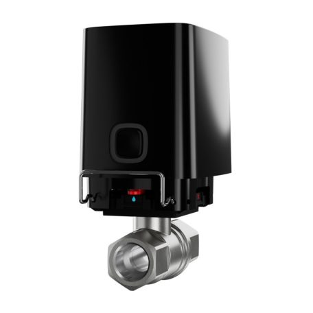 Ajax WaterStop vízelzáró szelep; 1/2 colos csőre; fekete