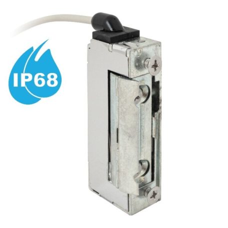 DORCAS-SW99-2-NF+25C Vízálló (IP68) szimmetrikus, keskeny, alacsony, pajzs nélküli elektromos zárfogadó 250mm vezetékkel