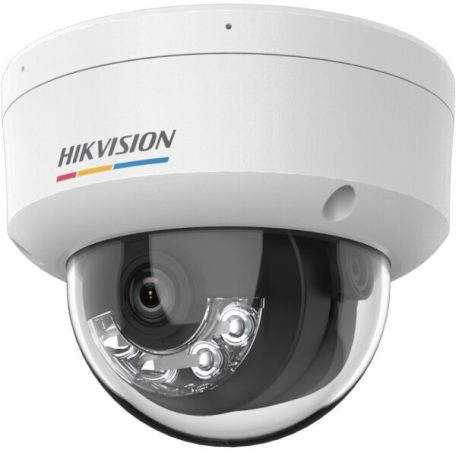 Hikvision DS-2CD1147G3H-LIU (4mm) 4 MP WDR fix ColorVu IP dómkamera; IR/láthatófény; beépített mikrofon