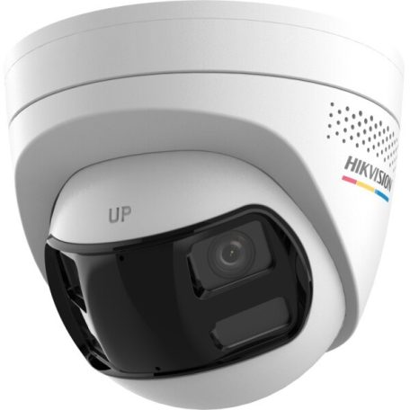 Hikvision DS-2CD1367G2HP-LIUF/SL (2.8mm) 6 MP WDR fix ColorVu IP turret kamera; IR/láthatófény; fény és hangriasztás; beépített mikrofon