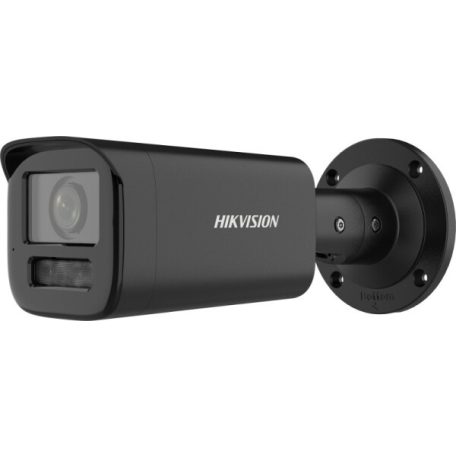 Hikvision DS-2CD1643G2-LIZSU-B(2.8-12) 4 MP WDR motoros zoom EXIR IP csőkamera; IR/láthatófény; hang I/O; riasztás I/O; fekete