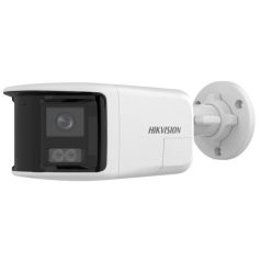   Hikvision DS-2CD1T63G2P-LIUF/SRB (2.8mm) 6 MP fix IP panoráma csőkamera; IR/láthatófény; fény- és hangriasztás; beépített mikrofon