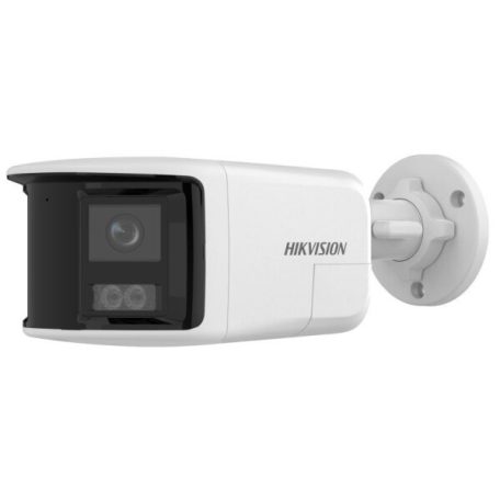 Hikvision DS-2CD1T63G2P-LIUF/SRB (2.8mm) 6 MP fix IP panoráma csőkamera; IR/láthatófény; fény- és hangriasztás; beépített mikrofon