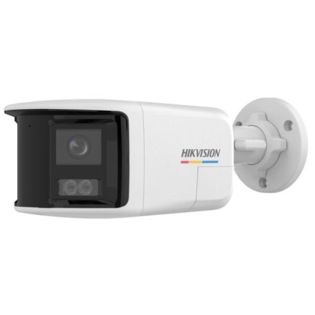 Hikvision DS-2CD1T67G2HP-LIUF/SRB(2.8mm) 6 MP fix ColorVu IP panoráma csőkamera; IR/láthatófény; fény- és hangriasztás; beépített mikrofon