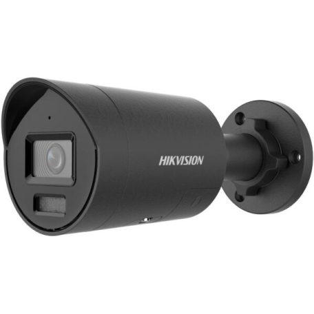 Hikvision DS-2CD2047G3-LI2UY/SRB-B (2.8) 4 MP WDR fix ColorVu IP csőkamera; IR/láthatófény; beépített mikrofon; fény- és hangriasztás;NEMA 4X