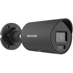  Hikvision DS-2CD2067G2H-LIU/SL-B(2.8)/eF 6 MP WDR fix ColorVu IP csőkamera; IR/láthatófény; beépített mikrofon; fény- és hangriasztás; fekete