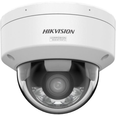 Hikvision DS-2CD2147G3-LIS2UY (2.8mm) 4 MP WDR fix ColorVu IP dómkamera; IR/láthatófény; hang I/O; riasztás I/O; mikrofon; NEMA 4X