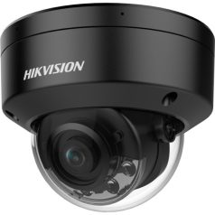   Hikvision DS-2CD2187G2H-LISU-B(2.8mm)(eF 8 MP WDR fix ColorVu IP dómkamera; IR/láthatófény; hang I/O; riasztás I/O; mikrofon; fekete