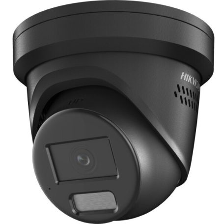 Hikvision DS-2CD2347G2H-LISU/SL-B(2.8mm) 4 MP WDR fix ColorVu IP turret kamera;IR/láthatófény;fény-és hangriasztás;beépített mikrofon; fekete