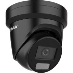   Hikvision DS-2CD2387G2H-LIU-B(2.8mm)(eF) 8 MP WDR fix ColorVu IP turret kamera; IR/láthatófény; beépített mikrofon; fekete