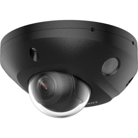 Hikvision DS-2CD2563G2-LIS2U-B (2.8mm) 6 MP AcuSense WDR fix IP mini dómkamera; IR/láthatófény; hang I/O; riasztás I/O; mikrofon; fekete