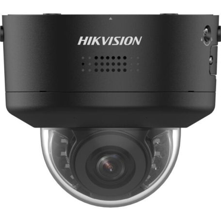 Hikvision DS-2CD2746G2H-IPTRZS2U/SL-B 4 MP WDR motoros IR IP PTRZ dómkamera; hang I/O; riasztás I/O; fekete