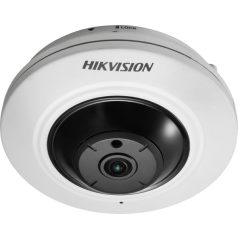   Hikvision DS-2CD2955FWD-IS (1.05mm) 5 MP WDR mini IR IP fisheye 180° látószöggel; hang be- és kimenet