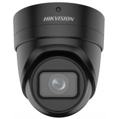   Hikvision DS-2CD2H46G2-IZS-B (2.8-12)(C) 4 MP AcuSense WDR motoros zoom EXIR IP turret kamera; riasztás I/O; hang I/O; fekete