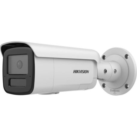 Hikvision DS-2CD2T46G2H-IS2U/SL(2.8)(eF) 4 MP AcuSense WDR fix EXIR IP csőkamera; mikrofon; fény-/hangriasztás; riasztás I/O; hang I/O