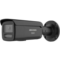   Hikvision DS-2CD2T47G3-LIS2UY/SL-B (2.8) 4 MP WDR fix ColorVu IP csőkamera; IR/láthatófény; fény- és hangriasztás; NEMA 4X; fekete