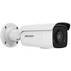   Hikvision DS-2CD2T86G2-ISU/SL (4mm)(C) 8 MP WDR fix EXIR AcuSense IP csőkamera; mikrofon; fény- és hangriasztás; riasztás I/O
