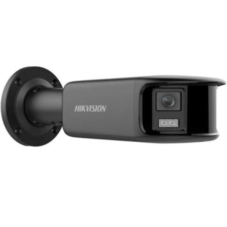 Hikvision DS-2CD2T87G2P-LSU/SL-B(4mm)(C) 8 MP fix ColorVu AcuSense IP panoráma csőkamera; láthatófény; fény- és hangriasztás; fekete