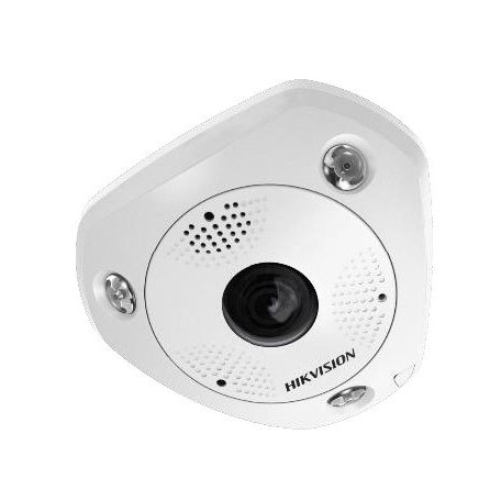 Hikvision DS-2CD63C5G0-IVS (2mm) 12 MP 360° vandálbiztos IR Smart IP panorámakamera; hang/riasztás be-/kimenet; mikrofon/hangszóró