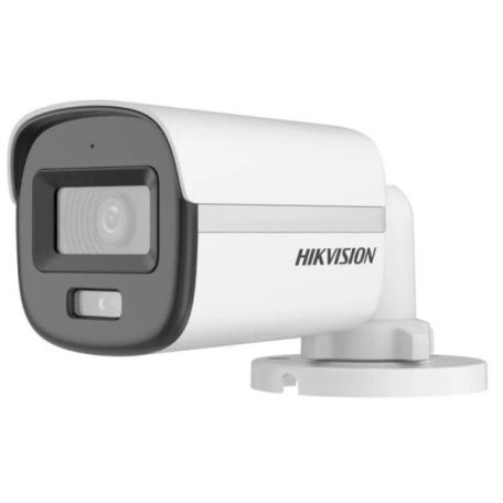 Hikvision DS-2CE10DF0T-LFS (3.6mm) 2 MP ColorVu fix THD csőkamera; IR/láthatófény; TVI/AHD/CVI/CVBS kimenet; beépített mikrofon