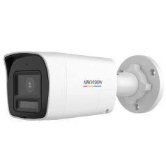   Hikvision DS-2CE10DF3T-LXTS (2.8mm) 2 MP ColorVu fix mini THD csőkamera; IR/láthatófény; kétirányú audio; hang és fényriasztás