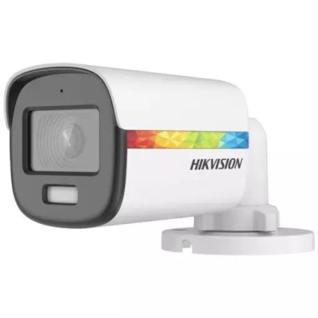 Hikvision DS-2CE10DF8T-FSLN (2.8mm) 2 MP ColorVu THD WDR fix csőkamera; fény riasztás; beépített mikrofon; koax audio