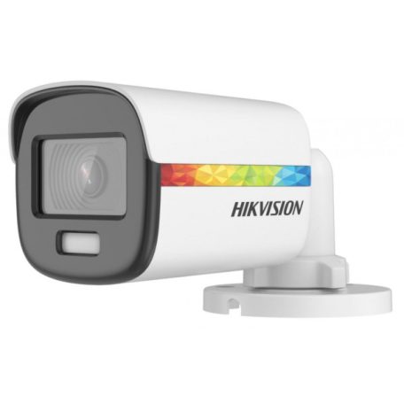 Hikvision DS-2CE10DF8T-F (2.8mm) 2 MP ColorVu THD WDR fix csőkamera; OSD menüvel; villogó fény riasztás
