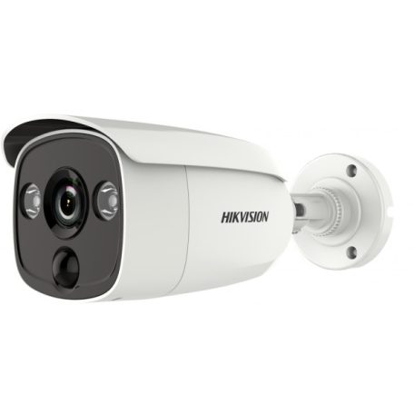 Hikvision DS-2CE12D0T-PIRLO (2.8mm) 2 MP THD fix EXIR csőkamera; OSD menüvel; PIR mozgásérzékelővel; riasztás kimenet