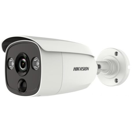 Hikvision DS-2CE12D8T-PIRLO (2.8mm) 2 MP THD WDR fix EXIR csőkamera; OSD menüvel; PIR mozgásérzékelővel; riasztás kimenet