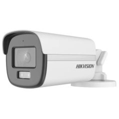  Hikvision DS-2CE12DF0T-LFS (2.8mm) 2 MP ColorVu fix THD csőkamera; IR/láthatófény; TVI/AHD/CVI/CVBS kimenet; beépített mikrofon