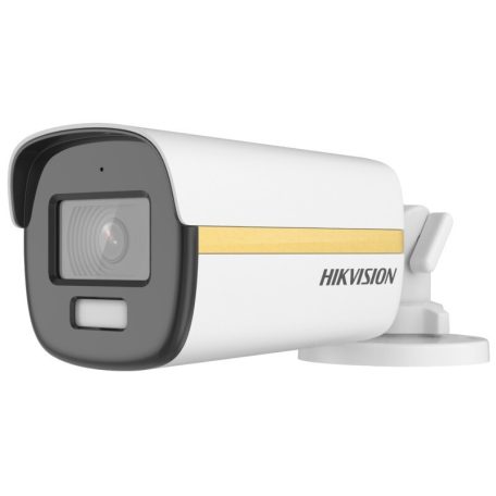 Hikvision DS-2CE12DF3T-FS (2.8mm) 2 MP ColorVu THD WDR fix csőkamera; fény riasztás; mikrofon