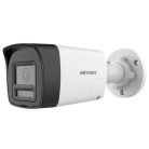 Hikvision DS-2CE16D0T-LXTS (2.8mm) 2 MP fix mini THD csőkamera; IR/láthatófény; kétirányú audio; hang- és fényriasztás