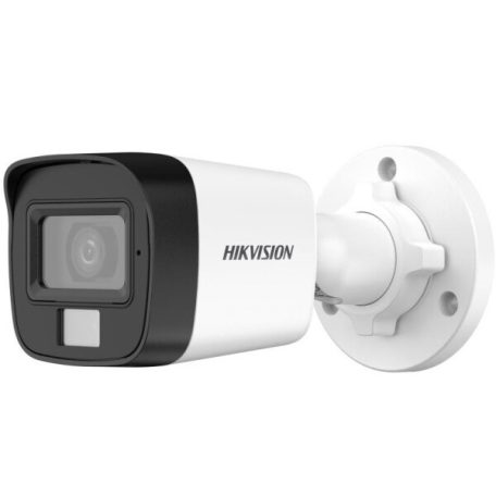Hikvision DS-2CE16U0T-LF (2.8mm) 8 MP fix mini THD csőkamera; IR/láthatófény; TVI/AHD/CVI/CVBS kimenet; beépített mikrofon