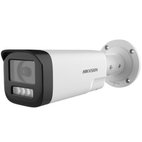 Hikvision DS-2CE19K0T-LXTS (6mm) 5 MP fix THD csőkamera; IR/láthatófény; kétirányú audio; hang és fényriasztás