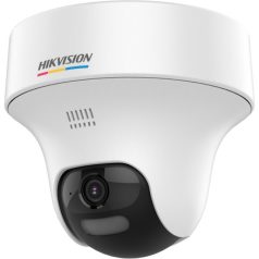   Hikvision DS-2CE70DF3T-PTLXTS (2.8mm) 2 MP ColorVu fix THD PT turret kamera; IR/láthatófény; kétirányú audio; hang és fényriasztás